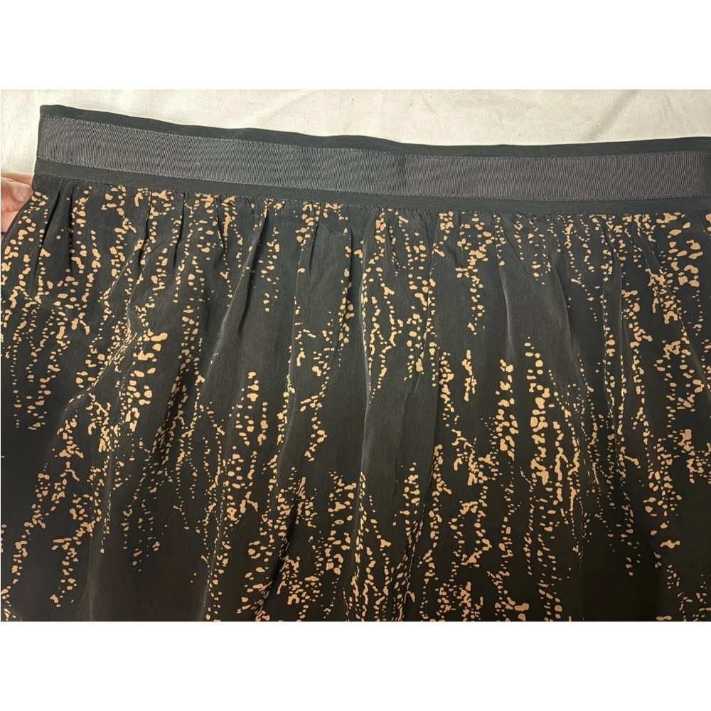 GAP Black and Tan A-Line Skirt - Picture 3 of 9